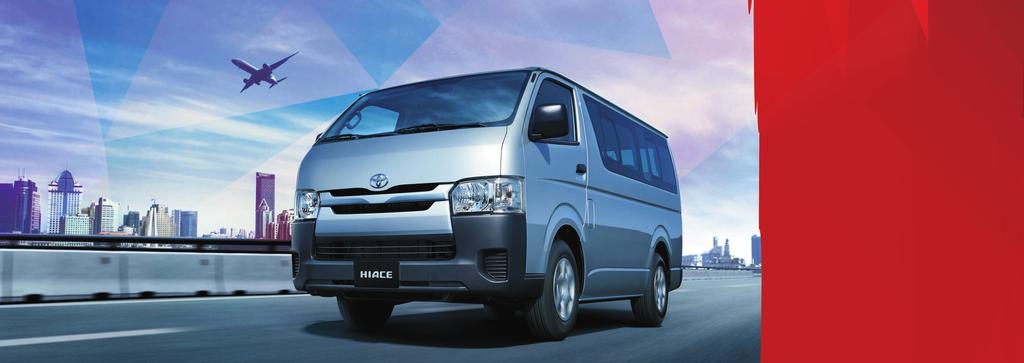 Designed for people, driven by quality. The globally respected Toyota HIACE has a reputation for reliability and endurance.