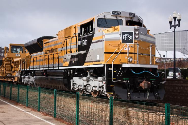 Progress to Near-Zero Emissions with the Latest Clean Diesel Technologies in Switch Locomotives 94% Reduction NOx Emissions for Switchers [g/bhp-hr] 20 18 16 14