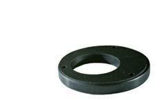 change-over on the frequency converter (vibrator) Hard rubber adapter plate 030109 round Ø 102 mm (for