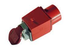 T15 3P+N+E 230 / 400 V 10 A 015798 Plug red T25 3P+N+E 230 / 400 V 16 A Test plug/ip44 Phase inverter/ip44 (50-60 Hz) 056047 3P+N+E 400 V 16 A 056048