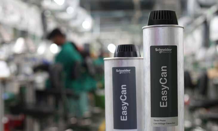 Easy saving EasyCan power correction capacitors can help to reduce up to 30% energy wastage. This consequently saves money and increases the available power in the network.