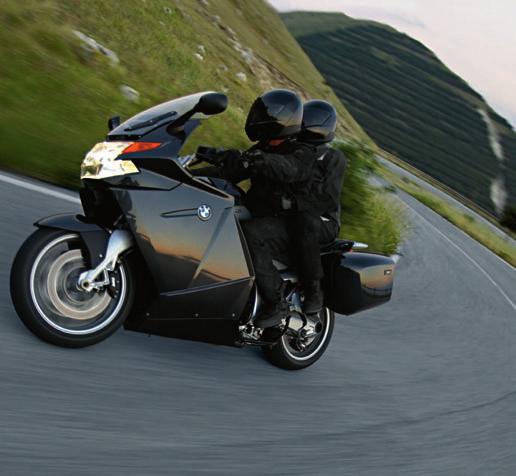 The BMW K 1200 GT is available with ESA (Electronic Suspension Adjustment) as an option, allowing the chassis to be adapted to different riding