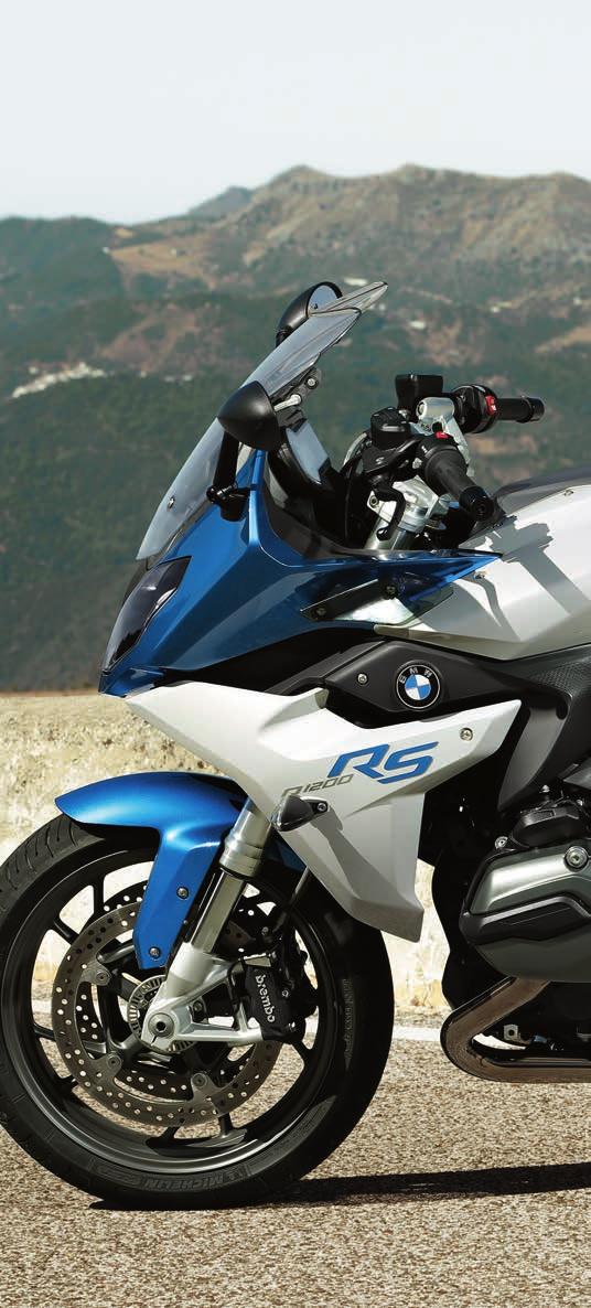 Cruise control For detailed information, please contact your BMW Motorrad dealer or visit www.bmw-motorrad.