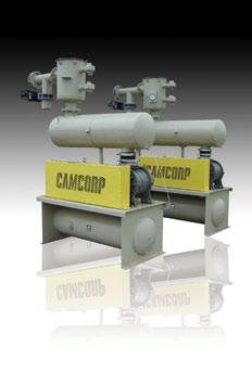 Airlocks CAMCORP offers Rotary Airlocks that are used to volumetrically feed and discharge product.