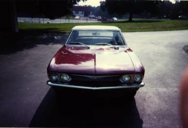 For Sale: LVCC Member Keith Koehler is selling his 1965 Corvair Monza convertible. Automatic Trans/110 engine.