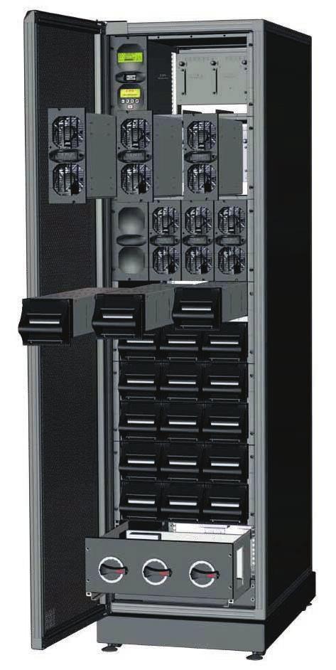 MODULAR ARCHITECTURE 6 1 Control module Equipped with a microprocessor, it manages 3 power modules.