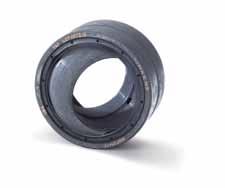 SF design SF...TT design SF and FS TYPES radial spherical plain bearings Timken SF and FS spherical plain bearings are designed primarily to carry radial loads and handle moderate misalignment.