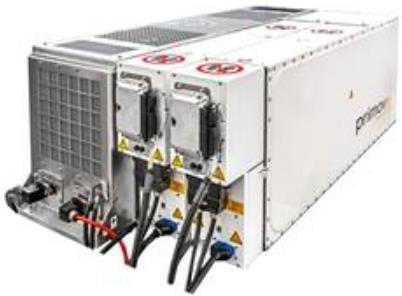 Bombardier water cooled Primove Li-ion battery (nmnc) 49kWh, 127kW continuous, 400kW peak