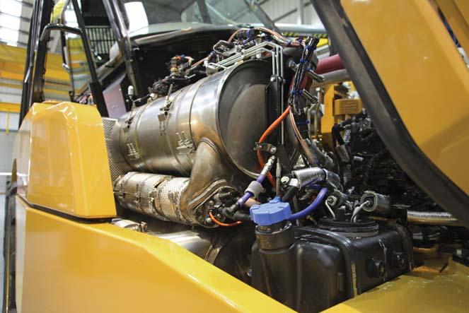 breakthrough engine technology built on systems and components developed by Caterpillar
