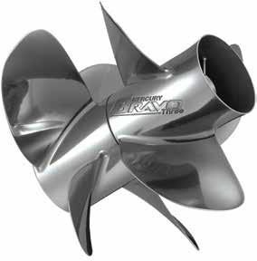 design offers ultimate hole shot and handling Perfect propeller for supreme tow sport performance
