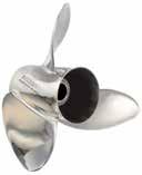 Interchangeable Hub 1031 Rubex Stainless Steel Interchangeable Hub C4 NS3 HR4 S3 L3 Plus Four blade propeller. Provides great stern lift and acceleration. Exceptional handling and maneuverability.