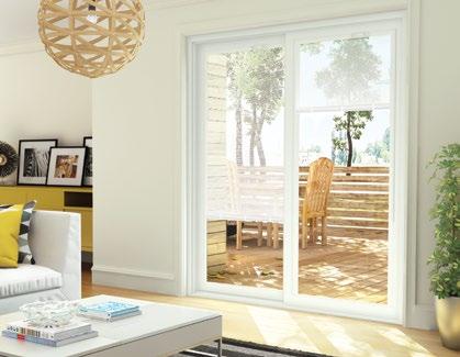 PATIO DOORS OPTIONS Patio Door Options Integrated Mini-Blind Easy to operate and highly durable Novatech mini-blinds are a great way to let light in during the day