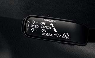 PERSONALISATION OPTIONS The infotainment system allows different drivers to create their own individual