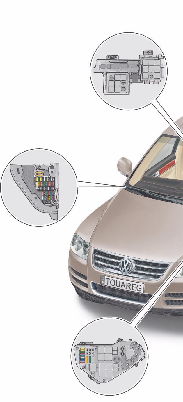 Introduction Fuse boxes and relay slots in vehicle's electrical system Fitting locations The fuse boxes and relay slots can be found at various locations in the vehicle due to the fact that the