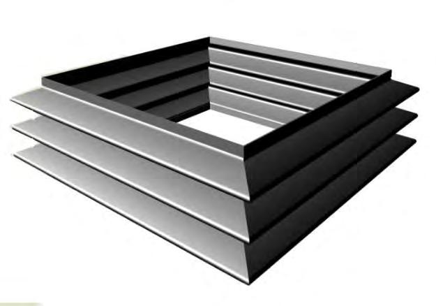 Rectangular Expansion Joints Metallic Rectangular Expansion Joints have a variety of uses in energy generation, refinement, petrochemical, chemical and steel industry.