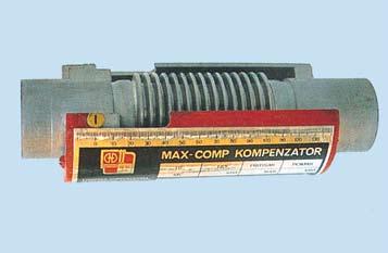 6.0 Special Applications 2. Max-comp expansion joints Type MC Installation The unit is cold pulled to maximum length prior to dispatch by means of the pre-tensioning bolts.