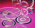 Valve stems: Supagraf RibbonPak M compression packing in length form, moulded rings and sets, plus die-pressed low friction Supagraf Moulded Rings.