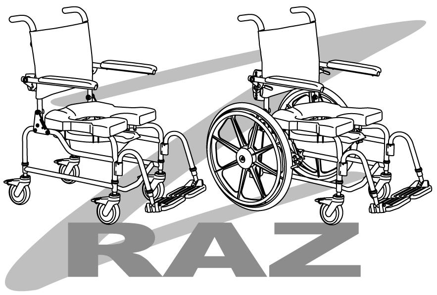 Raz Rehab Shower Chairs AP / SP Models User s Manual A guide to help users
