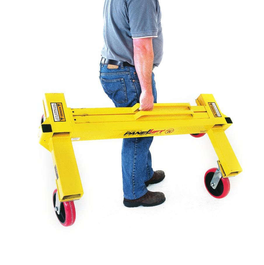 multi-purpose cart - Ergonomic design for ultimate job site manoeuvrability - Ultra heavy duty construction supporting its huge weight capacity - Optional 'Skid Plate' base panel available