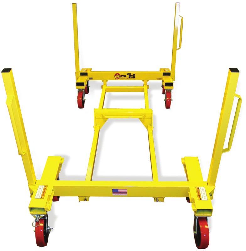 Telpro Panellift Plasterboard Cart Spanning Platform This versatile platform teams with two of the CD136 Plasterboard Carts to
