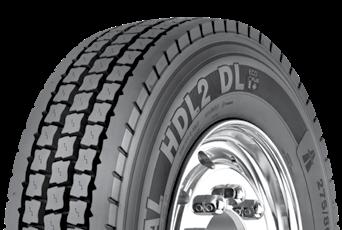Continental Commercial Vehicle s 2018 Data Guide HDL2 DL 3G Casing 32/32 tread depth provides high mileage and low cost per mile.