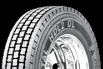 Minimized wear and excellent traction over the life of the tire, through a wide, closed shoulder tread and numerous.