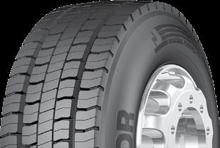 HDR2 Eco Plus 3G Casing Advanced tread compounding provides this Eco Plus version with 20% less rolling resistance than the HDR2.