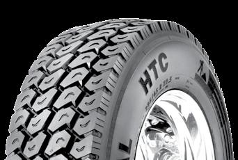 Continental Commercial Vehicle s 2018 Data Guide HTC Aggressive multi-service, all-position tread pattern provides excellent traction in on/off road service.