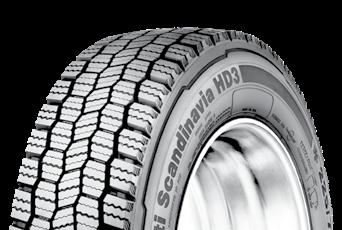 More grip on snow and ice thanks to new special winter compound. 39% more tread volume compared to HDW by utilizing the all new 3G Casing. Applications: Drive axle tire for extreme weather conditions.