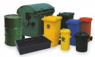 Specify colour when ordering Specify colour when ordering Mobile Waste Bins Model Capacity Height Width
