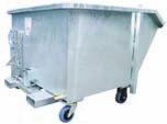 The pouring lip and smooth edges make this bin ideal for food industry applications.