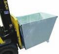 70 Type NSD Bins The NSD self dumping waste bins provide an economical solution to collecting and disposing of industrial waste.