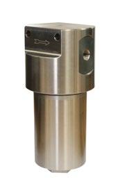J Series Filters utilize a pleated, 0 micron filter in 30 Stainless Steel for maximum contaminant