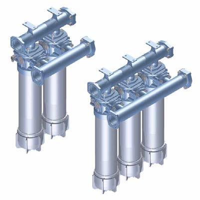Low & Medium Pressure fi lters LMP 90-90 series Filter element according to DIN 550