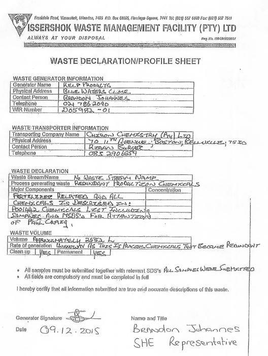 How to go about getting your waste classified in the Waste Classification era. 2.