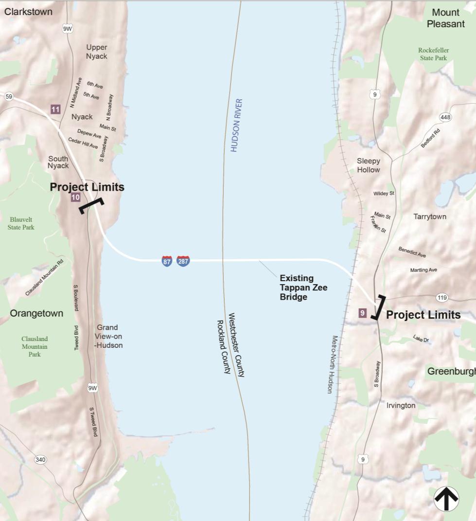 Project Status August 2011 calls a halt to the TZB / I 287 30 Mile Corridor project Tappan Zee Hudson River Crossing (TZHRC) Project commenced in 2011, with smaller corridor and scope: