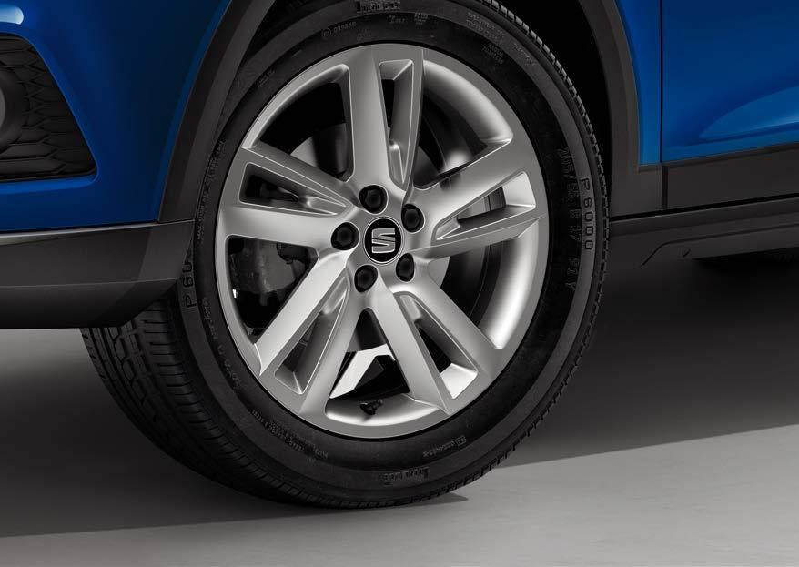 In addition to the SE Technology Model shown: Arona FR in Mystery Blue metallic paint with Monsoon Grey metallic paint.