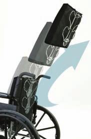 The simple yet functional design provides rigidity to compensate for sagging sling wheelchair back upholstery, while increasing sitting tolerance and reducing lower back
