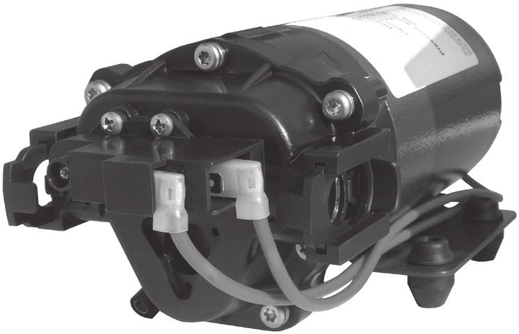 PowerFLO 00 Series Volt DC Motor-Driven Diaphragm Pumps Model: 0:.