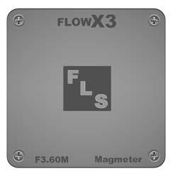 FLOWX3 F3.60M Insertion Magmeter F3.60M The FLOWX3 F3.60M & F3.63M Insertion Magmeters are suitable to measure flowrate in both metal and thermoplastic pipelines.