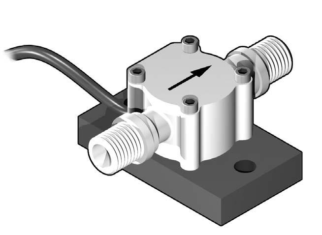 The paddlewheel sensor produces a frequency output proportional to the flow velocity that can be easily transmitted and processed. The ULF sensor offers two different flow ranges starting from 1.