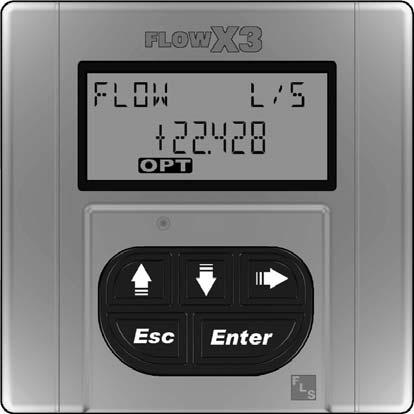 F9.00.BD FLOWX3 F9.00.BD Bi-directional Flow Monitor & Transmitter The FLS FLOWX3 F9.00.BD Flow Monitor and Transmitter is designed to convert the signal from the bi-directional flow sensors (F111.HT.