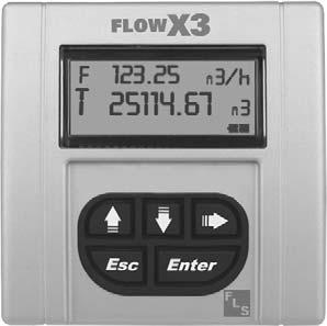 FLOWX3 F9.20 Battery Powered Flow Monitor F9.20 FLS FLOWX3 F9.20 Battery Powered Flow Monitor is equipped with two long life lithium batteries and integrates the power supply for the sensor.