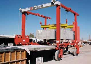 gantry crane with lower duty cycle work but still has