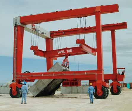 width of our cranes to meet specific customer requirements.
