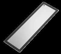 Shelves, Keyboard Trays and Gland Plates Gland Plates 12 GAUGE GLAND PLATE, TYPE 4 AND TYPE 12 Mild steel gland plates are constructed of 12 gauge steel and finished with ANSI 61 gray polyester