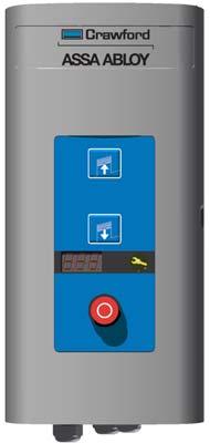 1.5.2.2 900 Door control systems General The 900 Door control system series provides a range of control units, from basic up, stop and down buttons to advanced automated control.