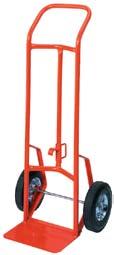 capacity. Can be used as a hand truck or drum truck. Chime hook works with 55- and 30- gallon drums.