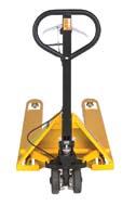 CPI Pallet Trucks 5,500 lb. capacity. Seven sizes available. 18", 21" and 27" width models.