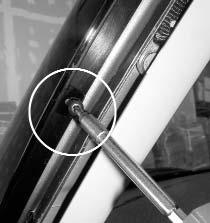 Helpful tools or supplies: Retention tape for the cowling; 1 4-inch foam tape for the exterior side trim panels.
